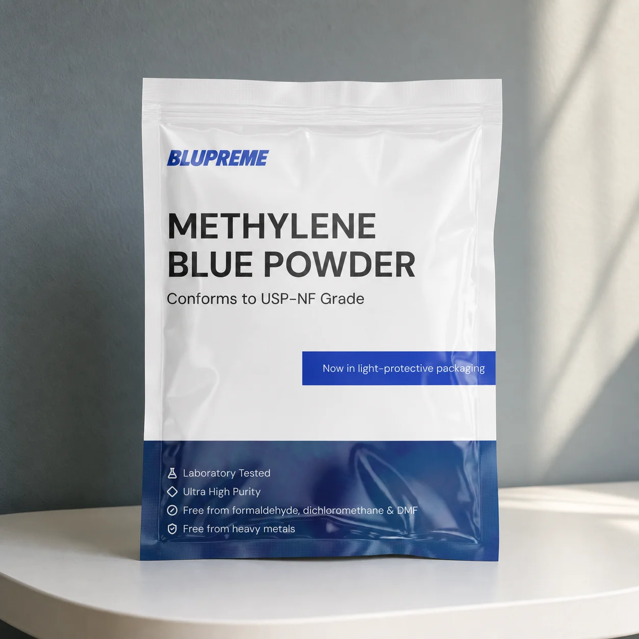 Blupreme Methylene Blue Powder pouch