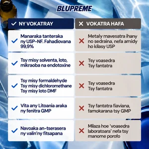 Taratasin-kevitra momba ny manga methylene Blupreme