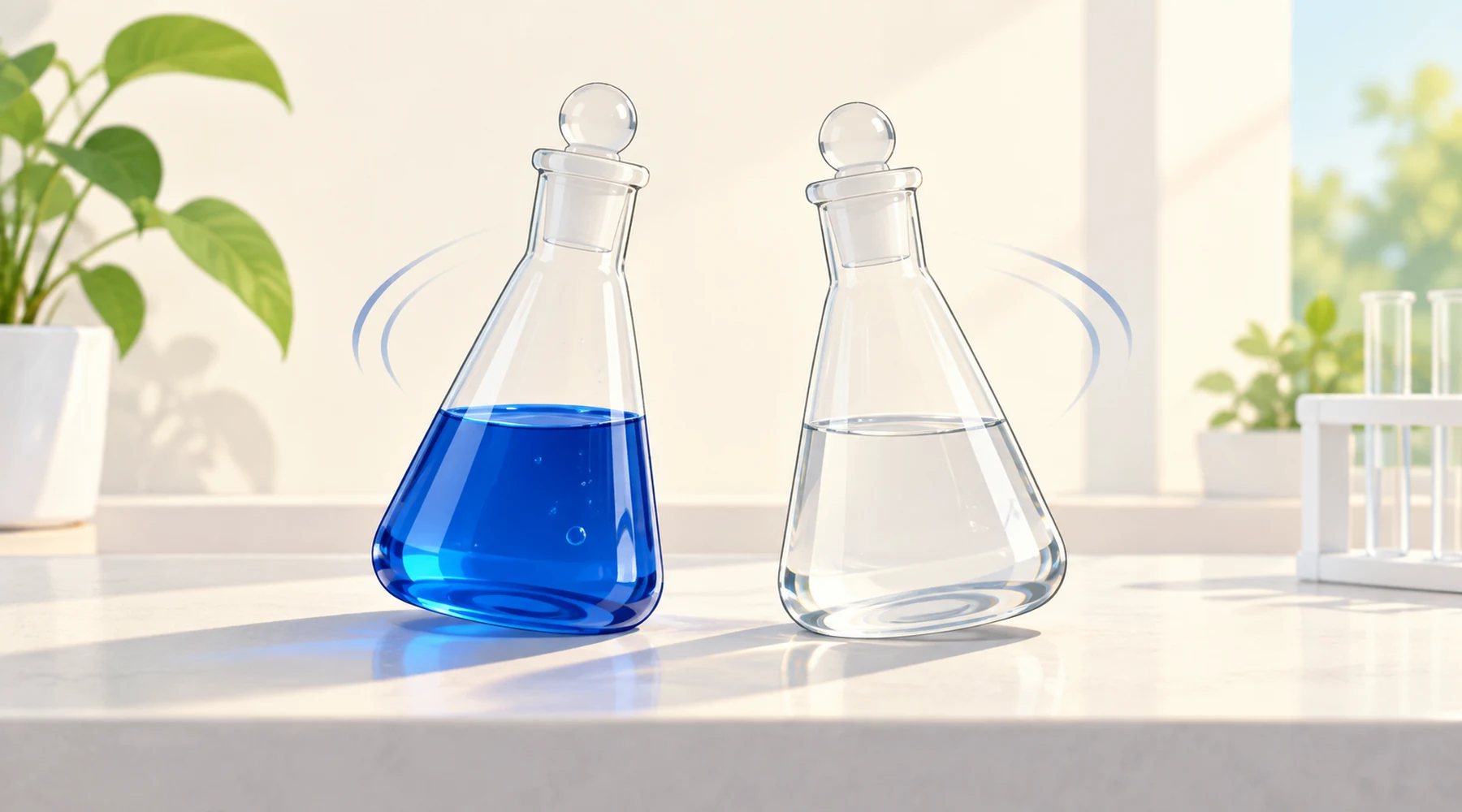 The blue bottle experiment: chemistry, procedure, and observations