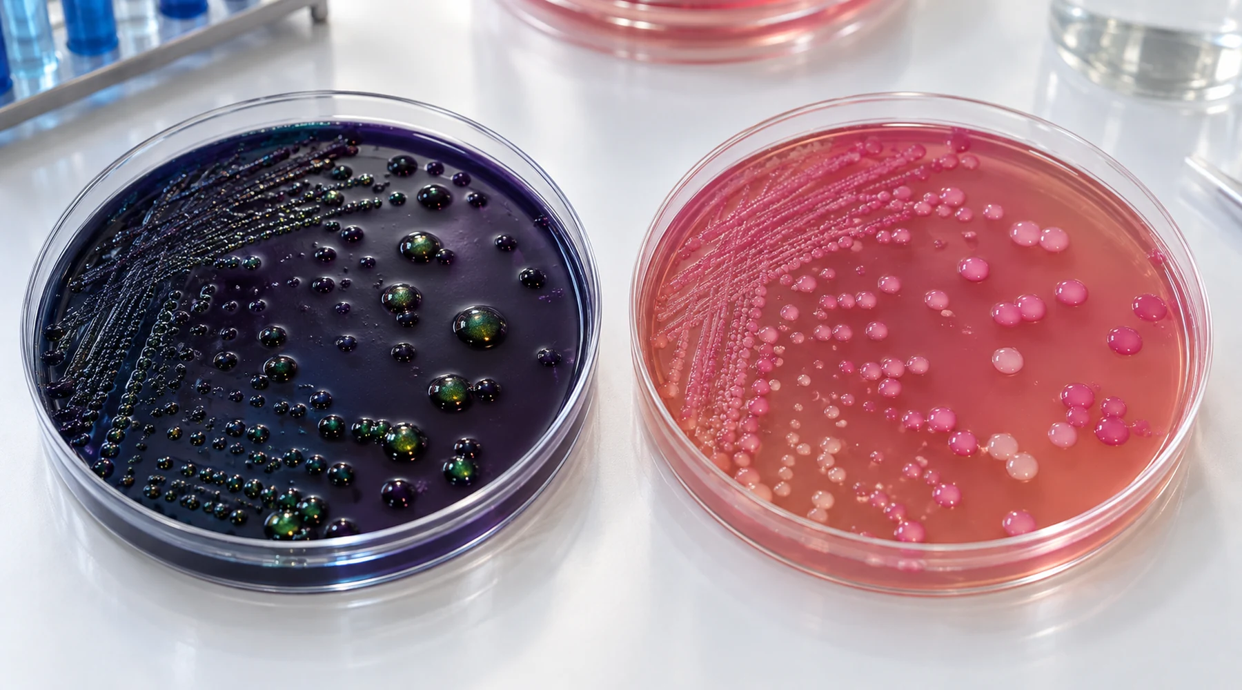 EMB agar versus MacConkey agar: selecting and interpreting media