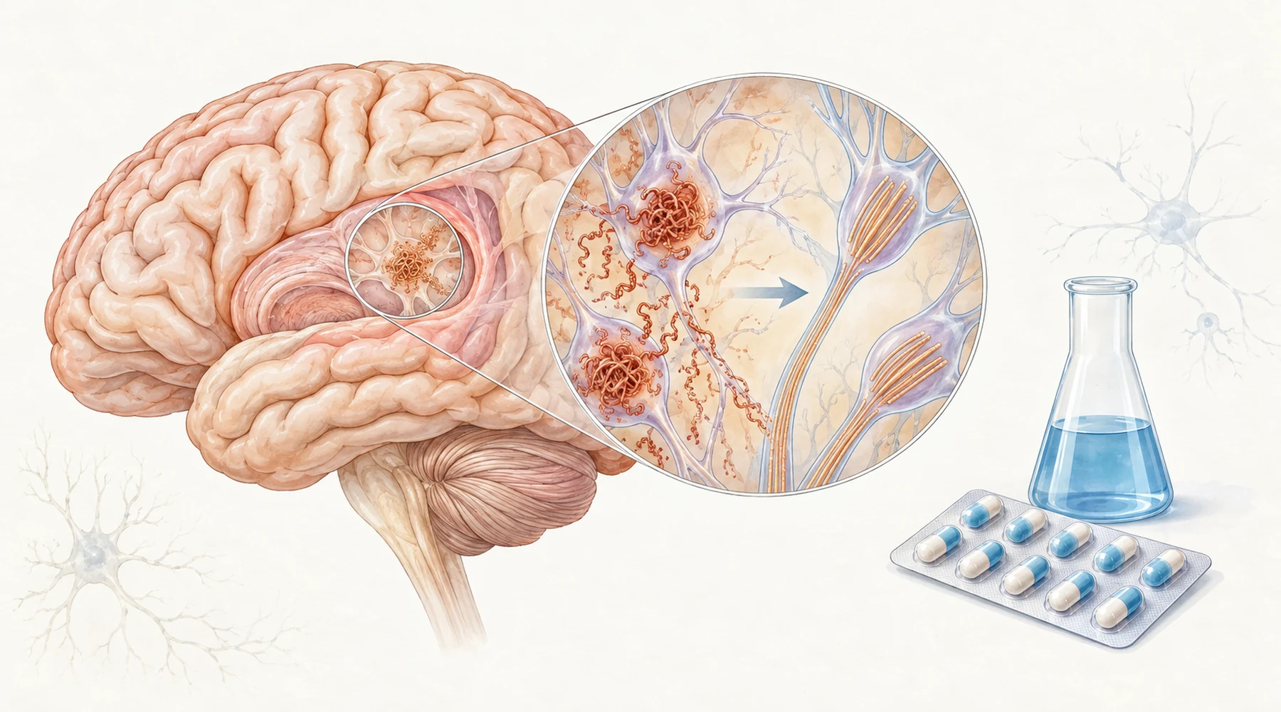 Methylenblo an d'Alzheimer-Krankheet: d'Studien interpretéieren