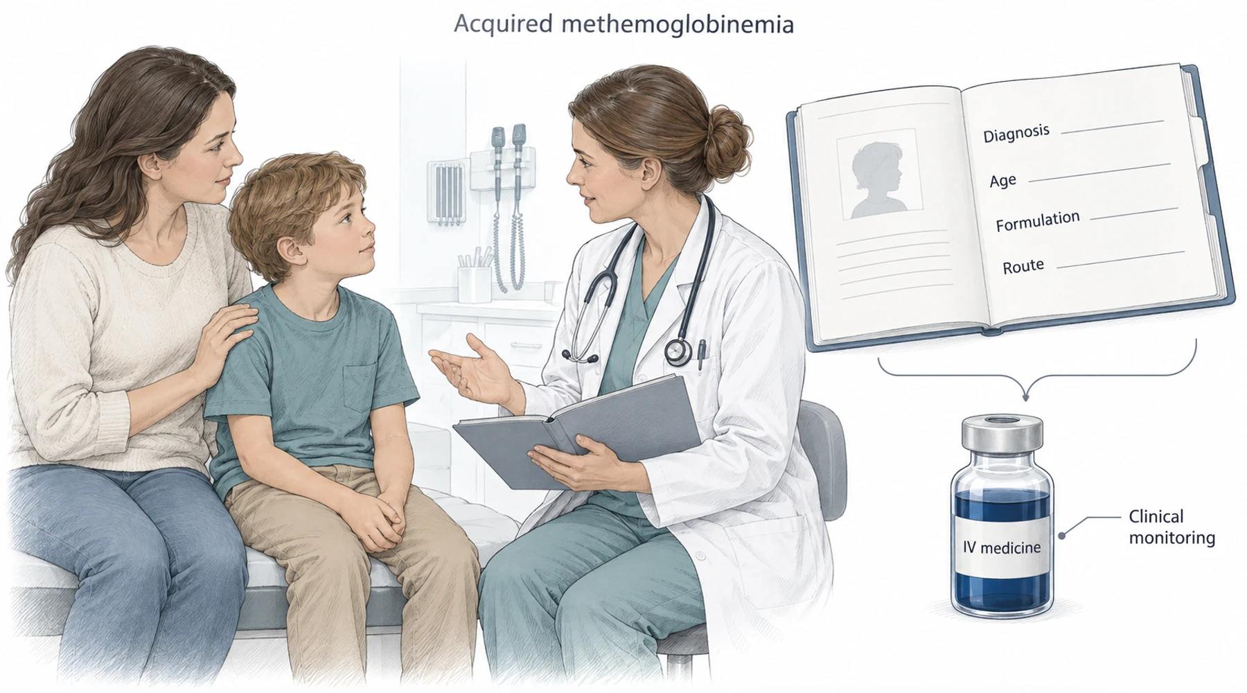 Methylene blue and children: clinical uses and evidence gaps