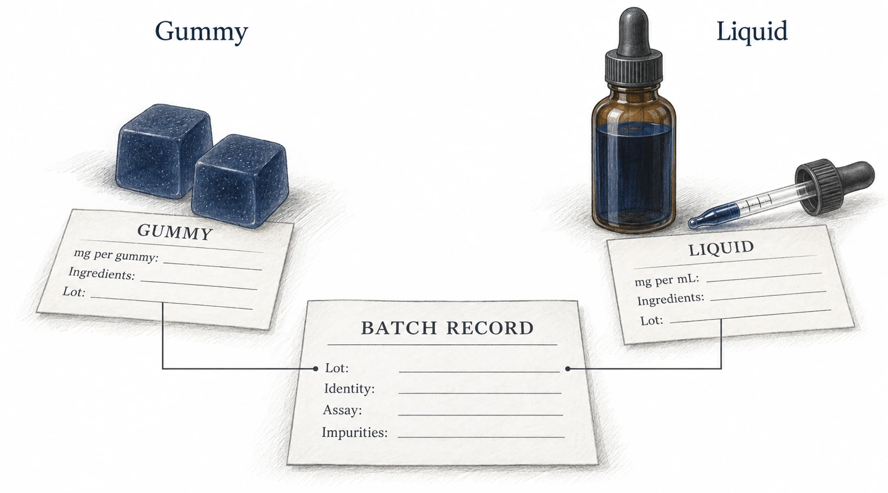Methylene blue gummies: ingredients, testing, and comparison with drops