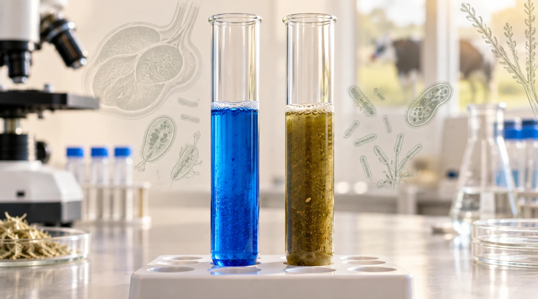 The methylene blue reduction test for rumen fluid